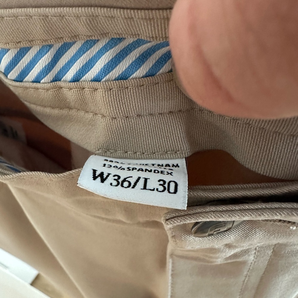 FootJoy Tan Chinos - Picture 3 of 3